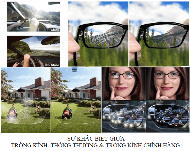 Tròng kính giá rẻ