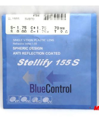 Tròng kính chính hãng lọc ánh sáng xanh HOYA Stellify Blue Control 1.60 được thiết kế lớp váng kiểm soát ánh sáng xanh với ánh phản quang màu xanh biển, cho bạn cảm giác thoải mái với màn hình của các thiết bị điện tử.