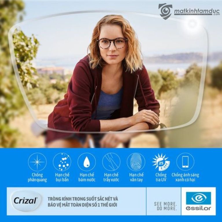 Tròng kính Essilor Crizal Easy Pro UV 1,56 - Ảnh 8