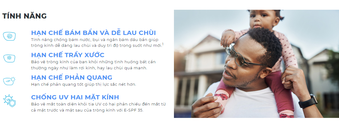 Tròng kính Essilor Crizal Easy Pro UV 1,56 - Ảnh 6