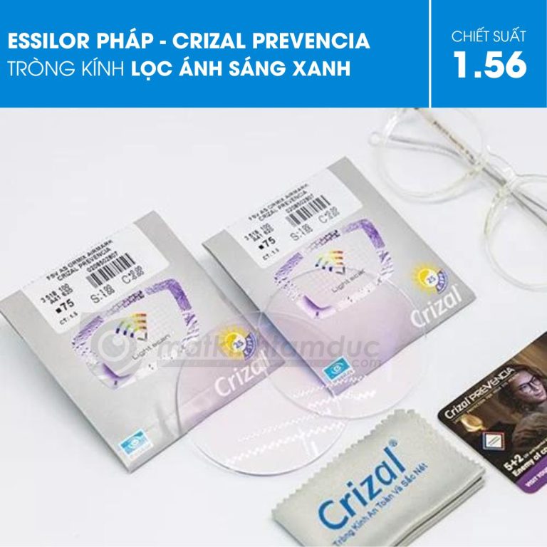 Tròng kính Essilor Crizal Prevencia kiểm soát ánh sáng xanh - Ảnh 4