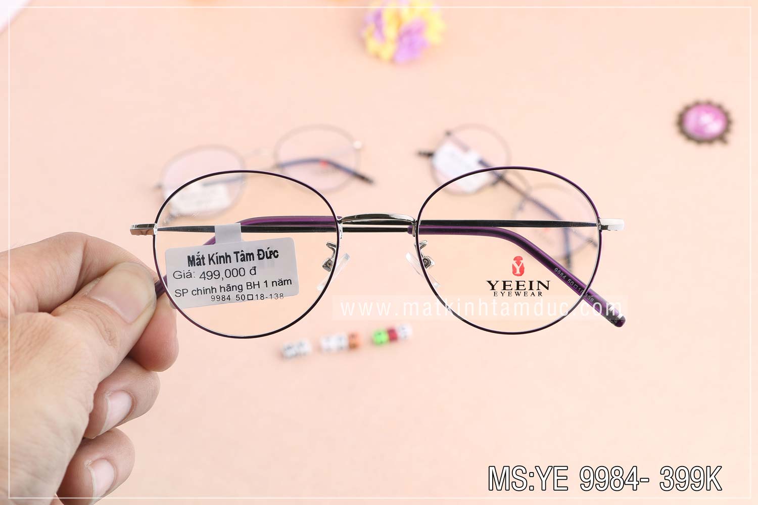 Gọng kính YEIN 9984 - Ảnh 5