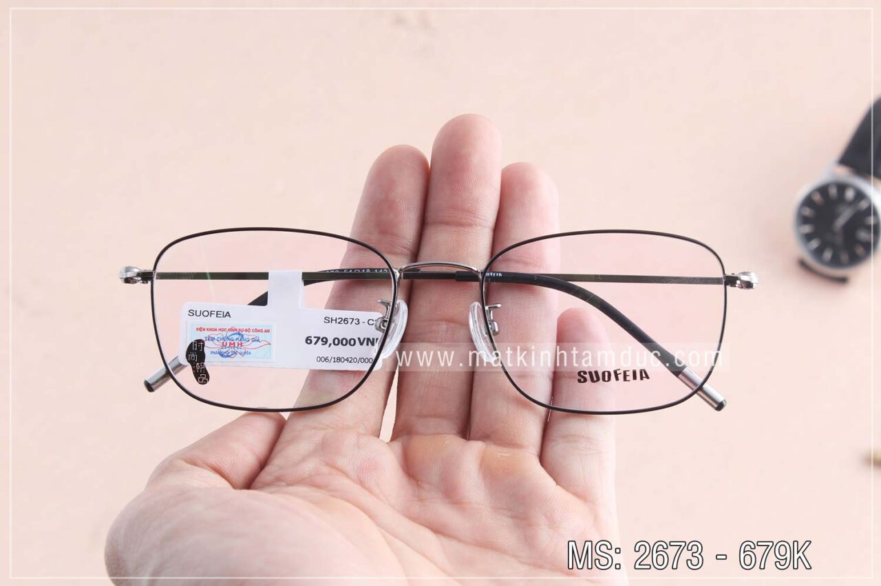 Gọng kính SUOFEIA 2673 - Ảnh 3