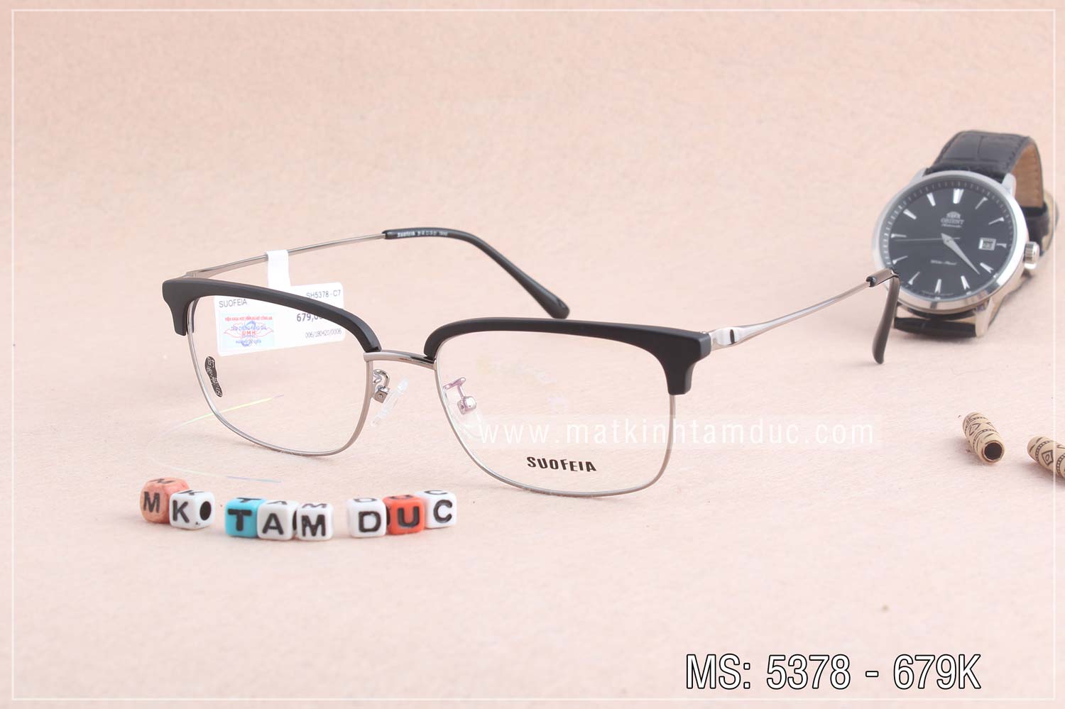 Gọng kính SUOFEIA 5378 - Ảnh 1