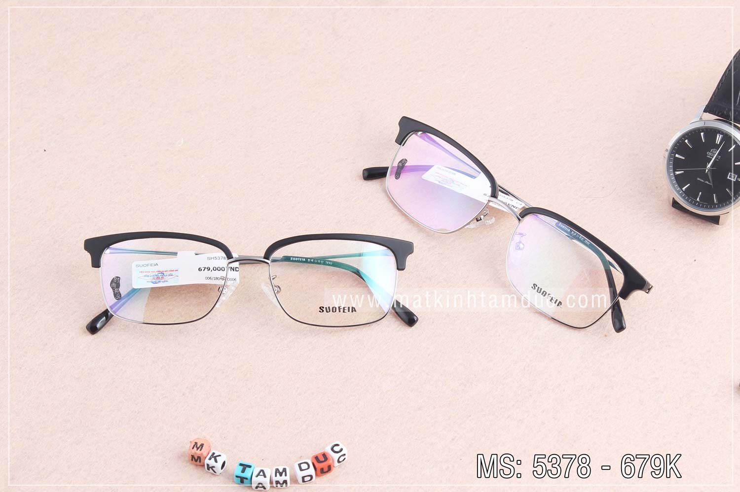 Gọng kính SUOFEIA 5378 - Ảnh 4