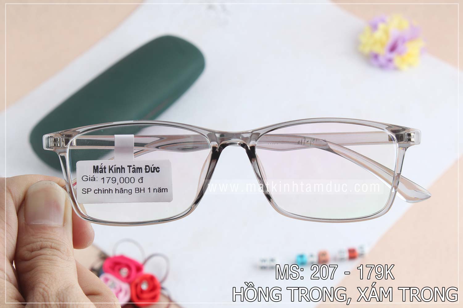 Gọng kính dẻo 207 - Ảnh 5