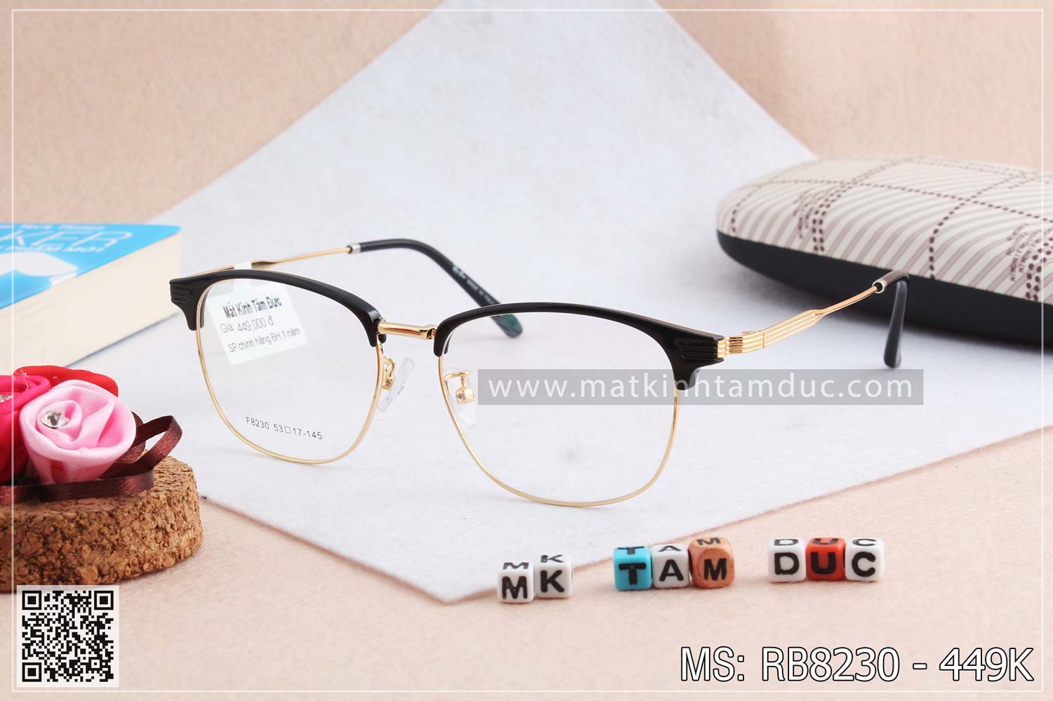 Gọng kính RB F8230 - Ảnh 1
