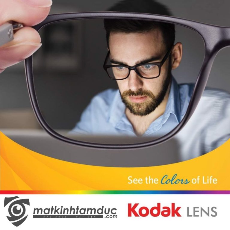 Tròng kính Kodak Digital Single Vision Lens - Đơn tròng đánh kỹ thuật số - Ảnh 13