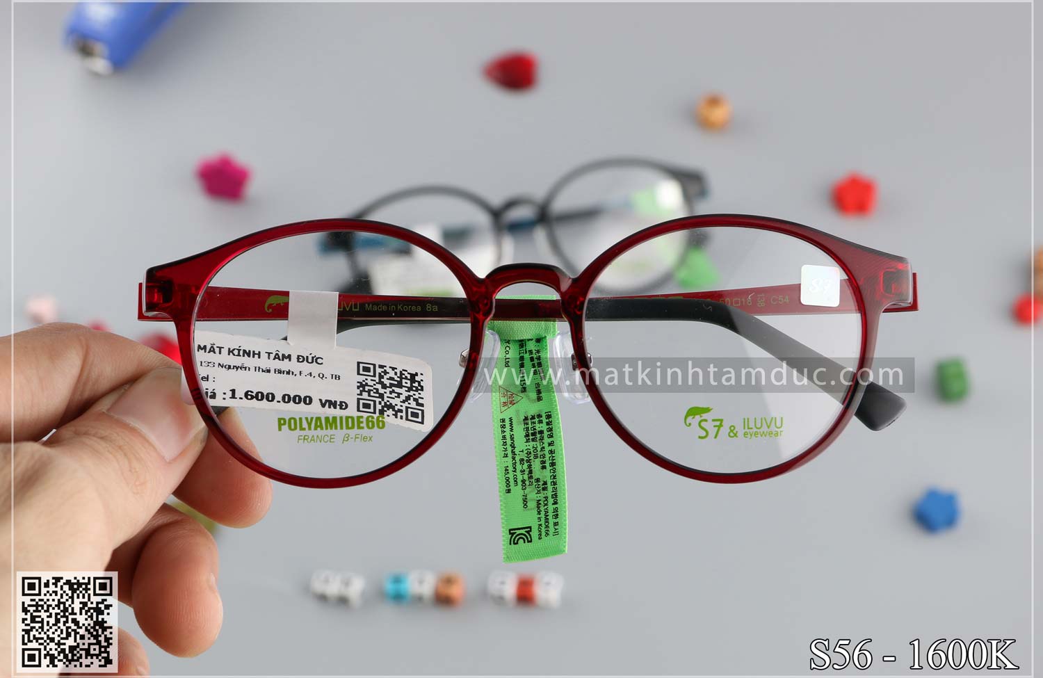 Gọng kính Iluvu S56 - Ảnh 3