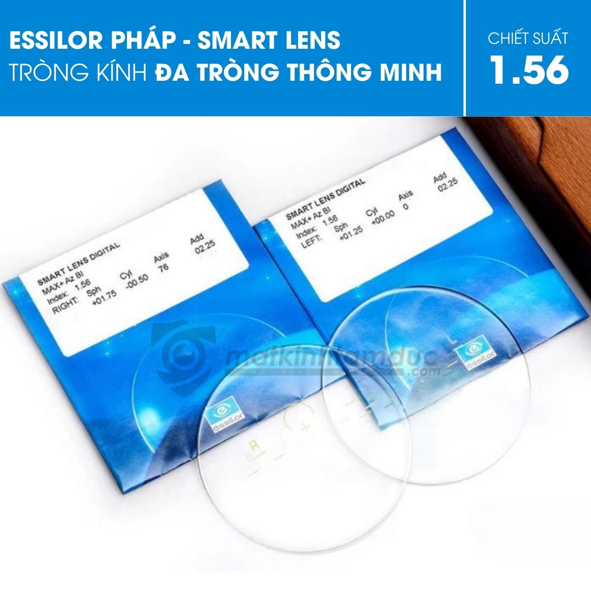 Tròng kính đa tròng Essilor Smart-Lens - Ảnh 5