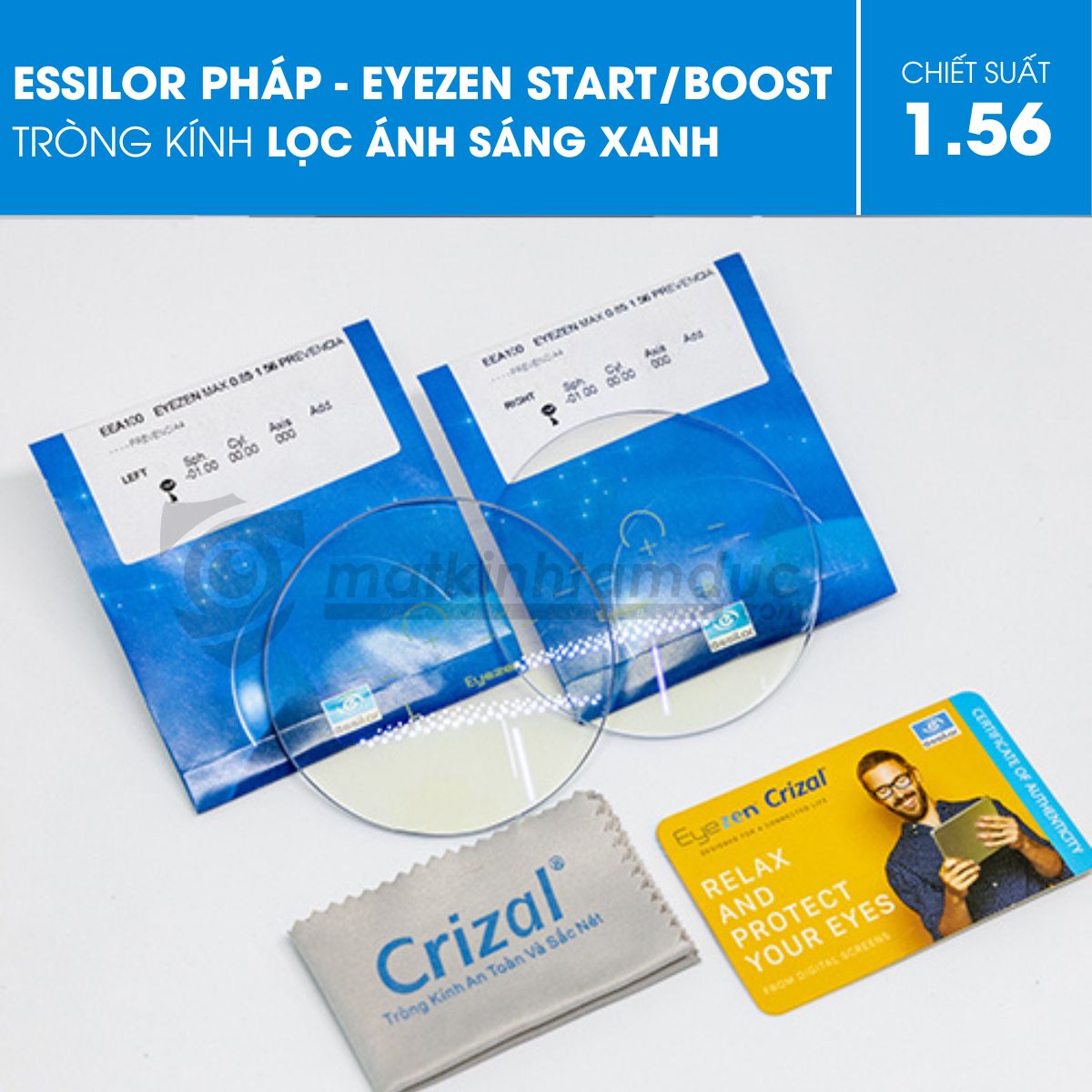 Tròng kính Essilor Eyezen Max Az - Ảnh 5