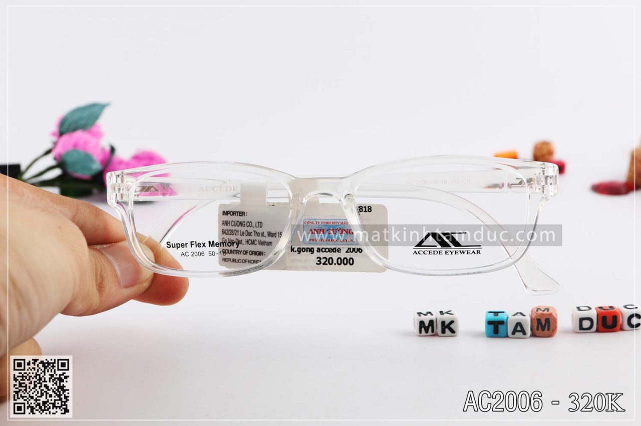 Gọng kính ACCEDE EYEWEAR AC2006 - Ảnh 4