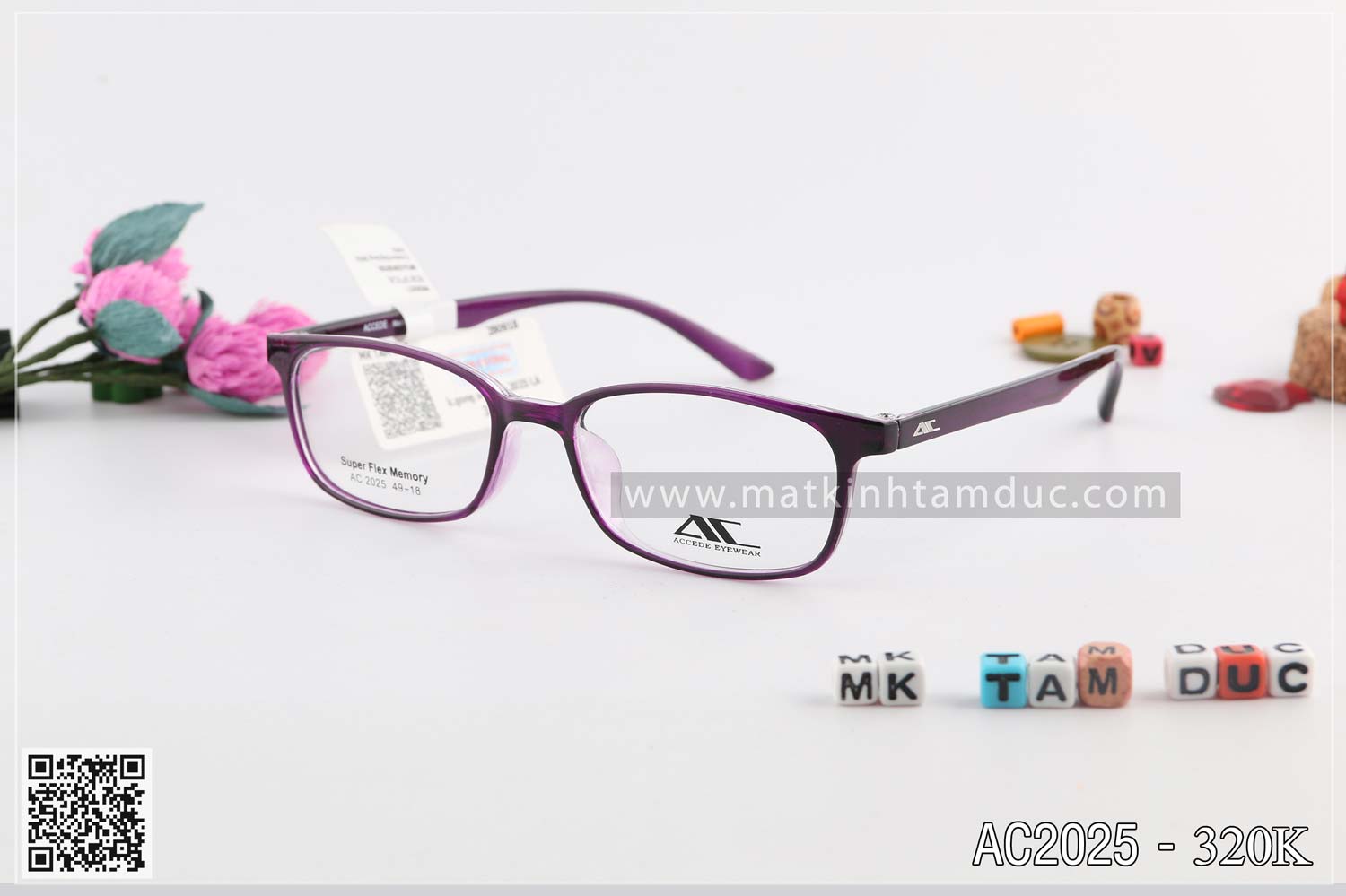Gọng kính ACCEDE EYEWEAR AC2025 - Ảnh 3