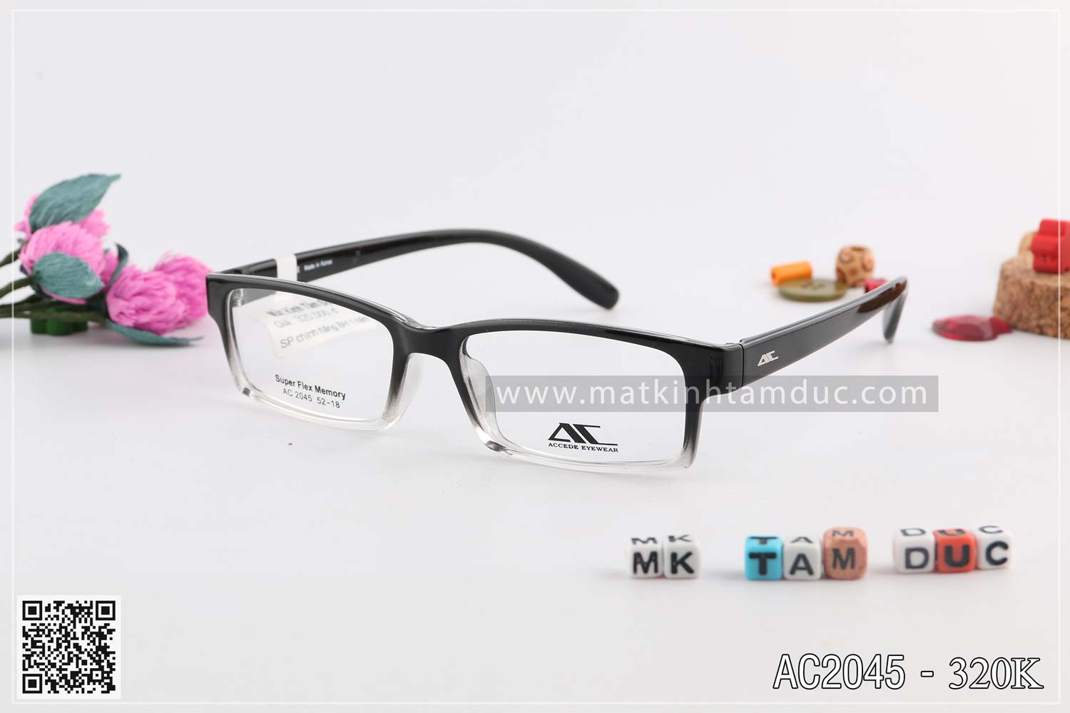 Gọng kính ACCEDE EYEWEAR AC2045 - Ảnh 2