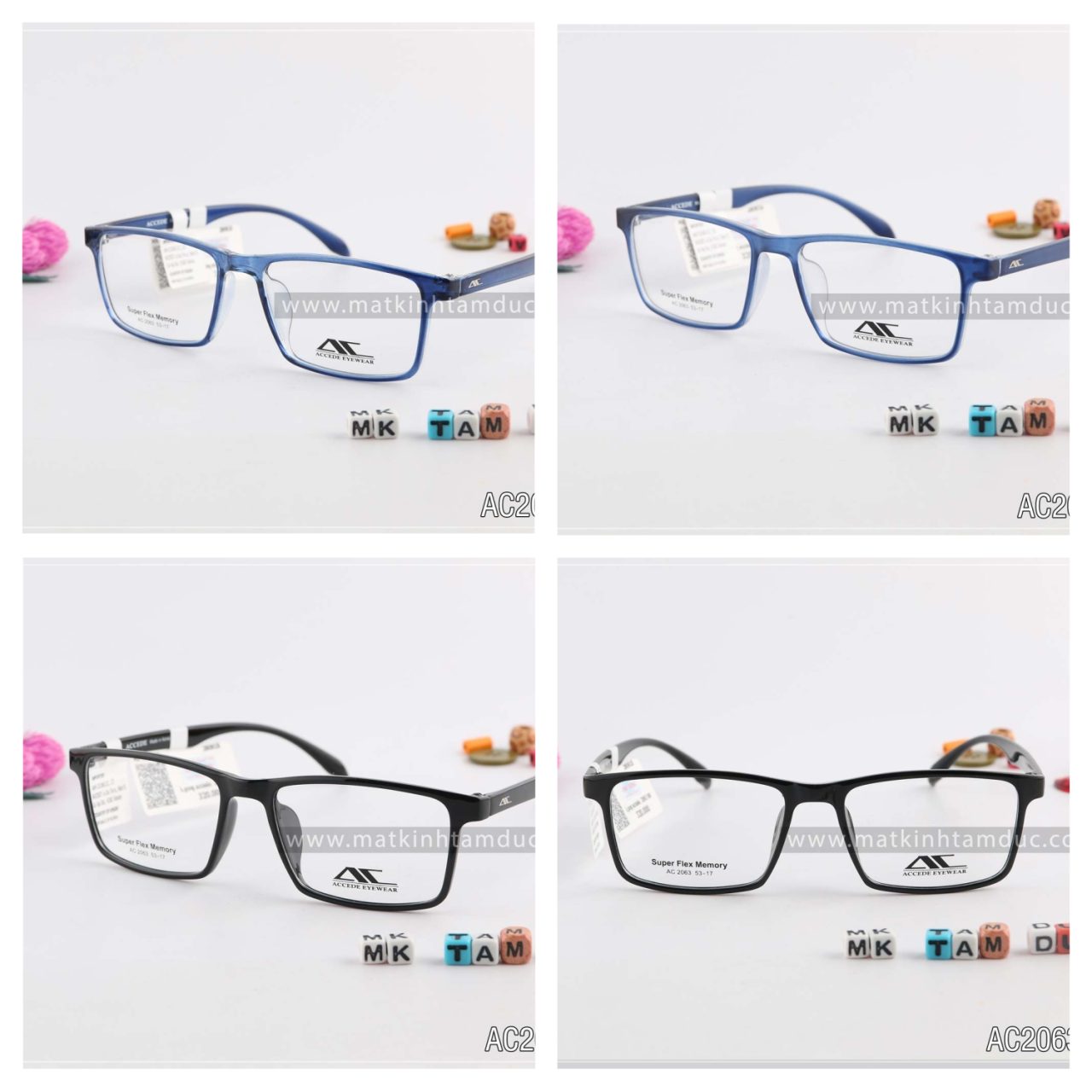Gọng kính ACCEDE EYEWEAR AC2063 - Ảnh 10