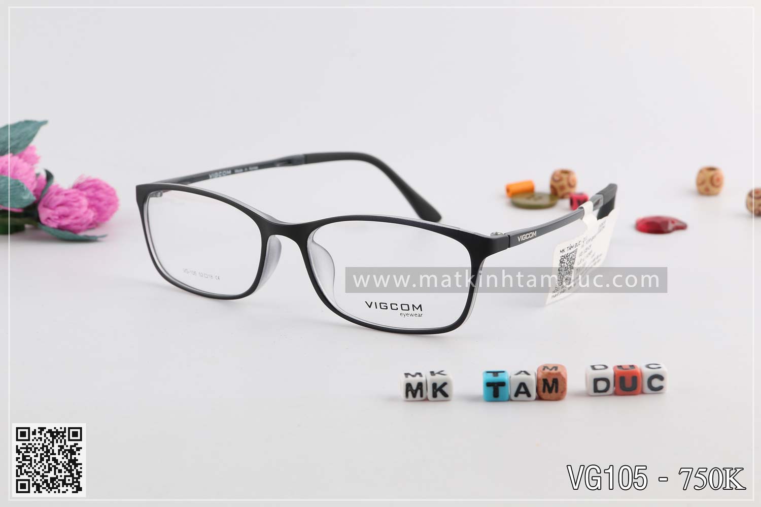 Gọng kính VIGCOM 105 - Ảnh 1
