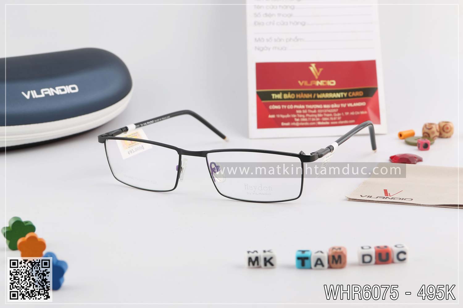 Gọng kính HAYDEN WHR6075 - Ảnh 5