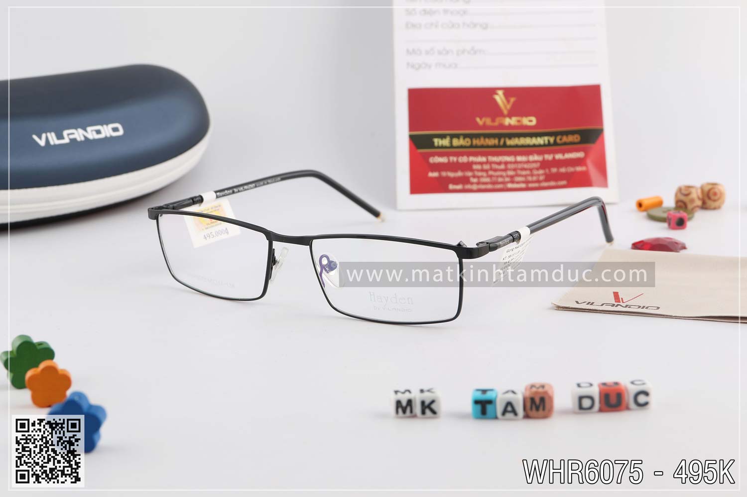 Gọng kính HAYDEN WHR6075 - Ảnh 2