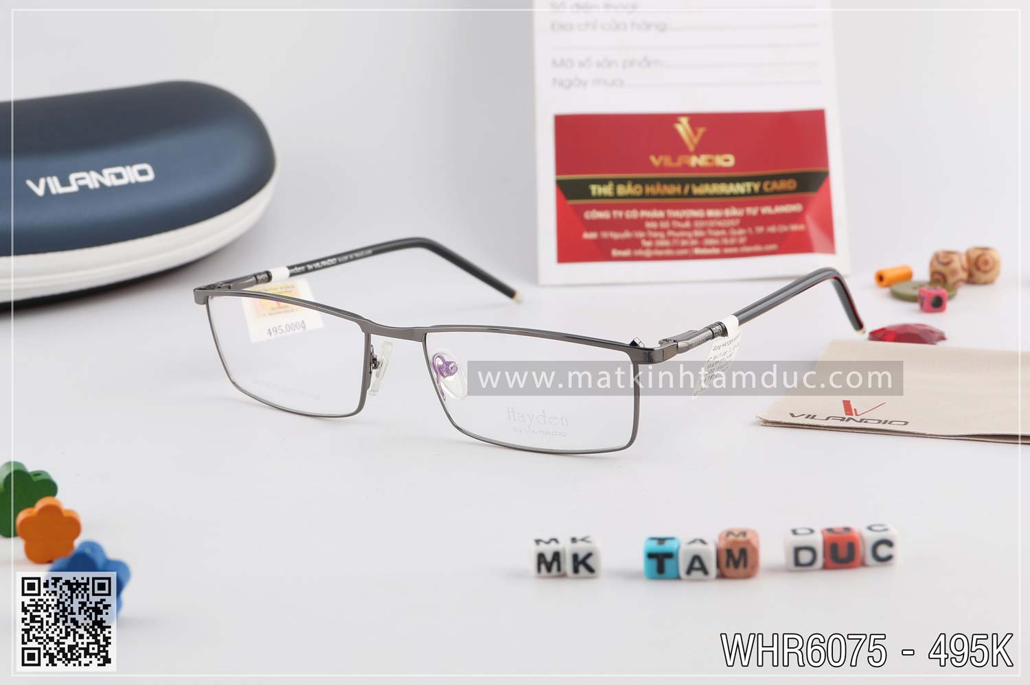 Gọng kính HAYDEN WHR6075 - Ảnh 1