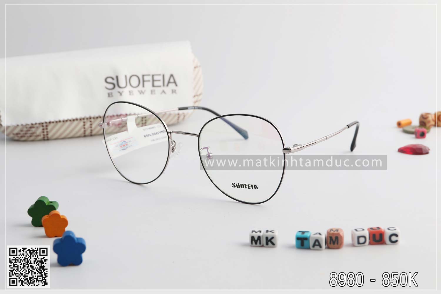 Gọng kính SUOFEIA S8980 - Ảnh 1
