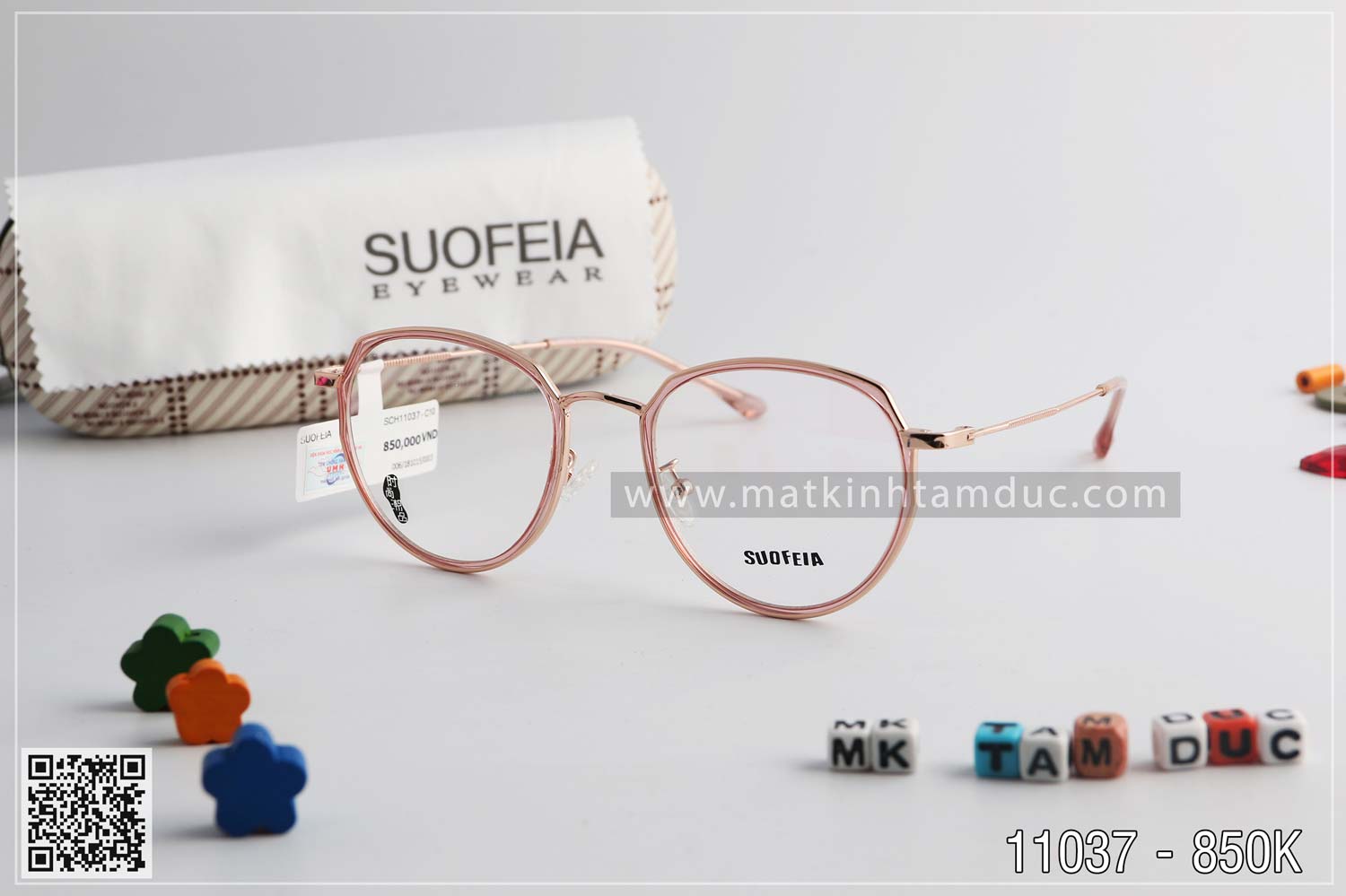Gọng kính SUOFEIA SCH11037 - Ảnh 3