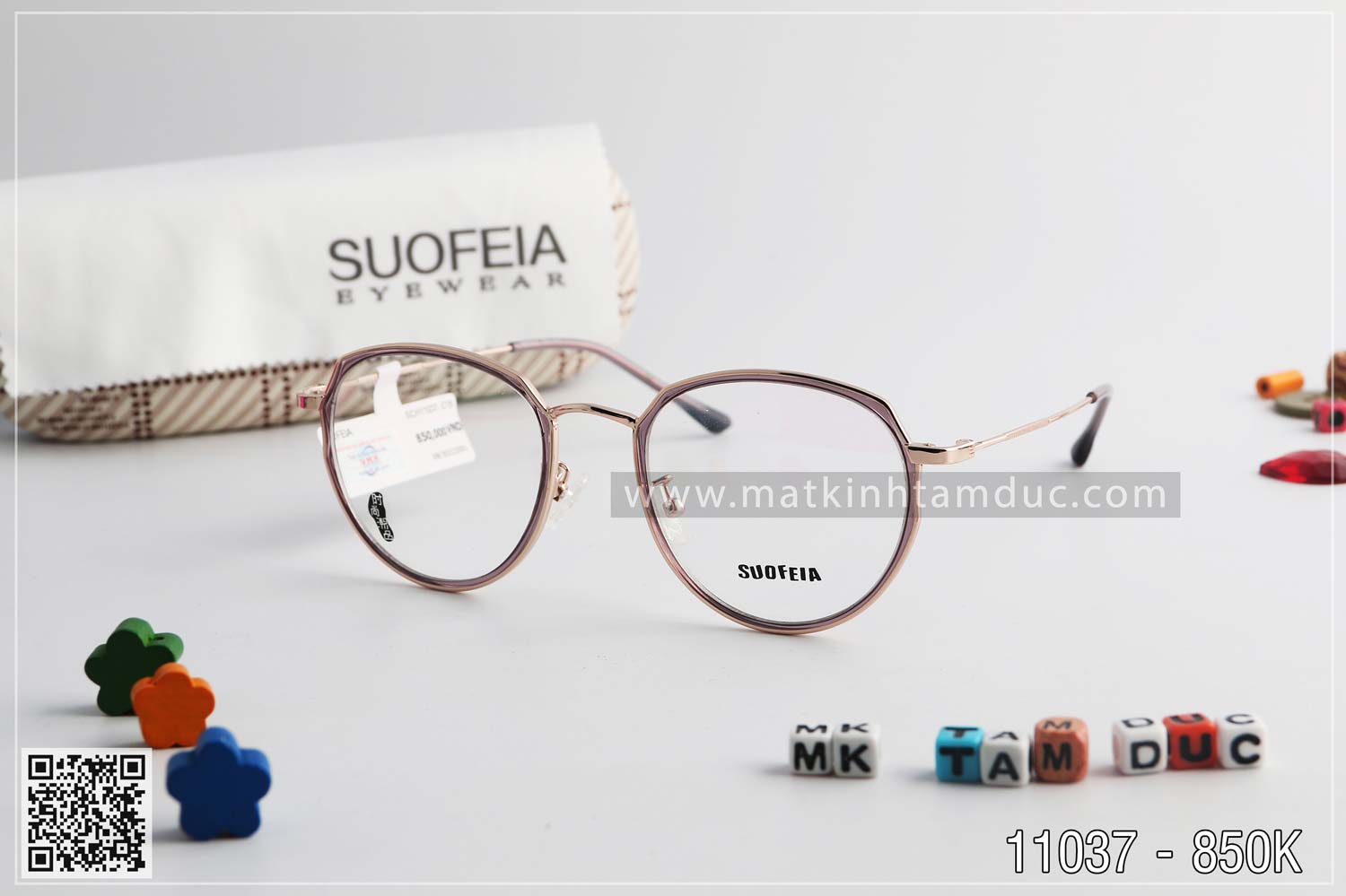 Gọng kính SUOFEIA SCH11037 - Ảnh 2