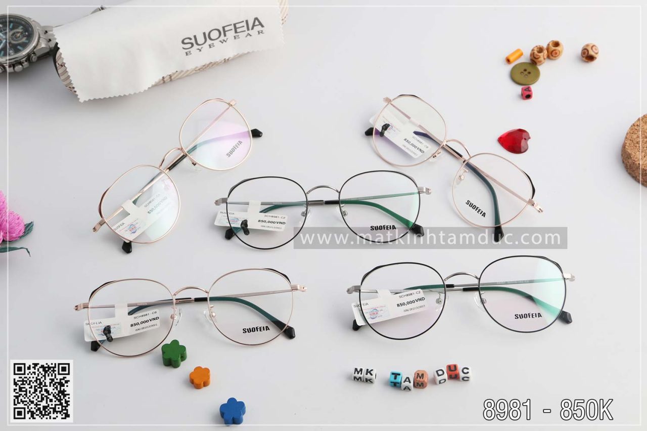 Gọng kính SUOFEIA SCH8981 - Ảnh 5