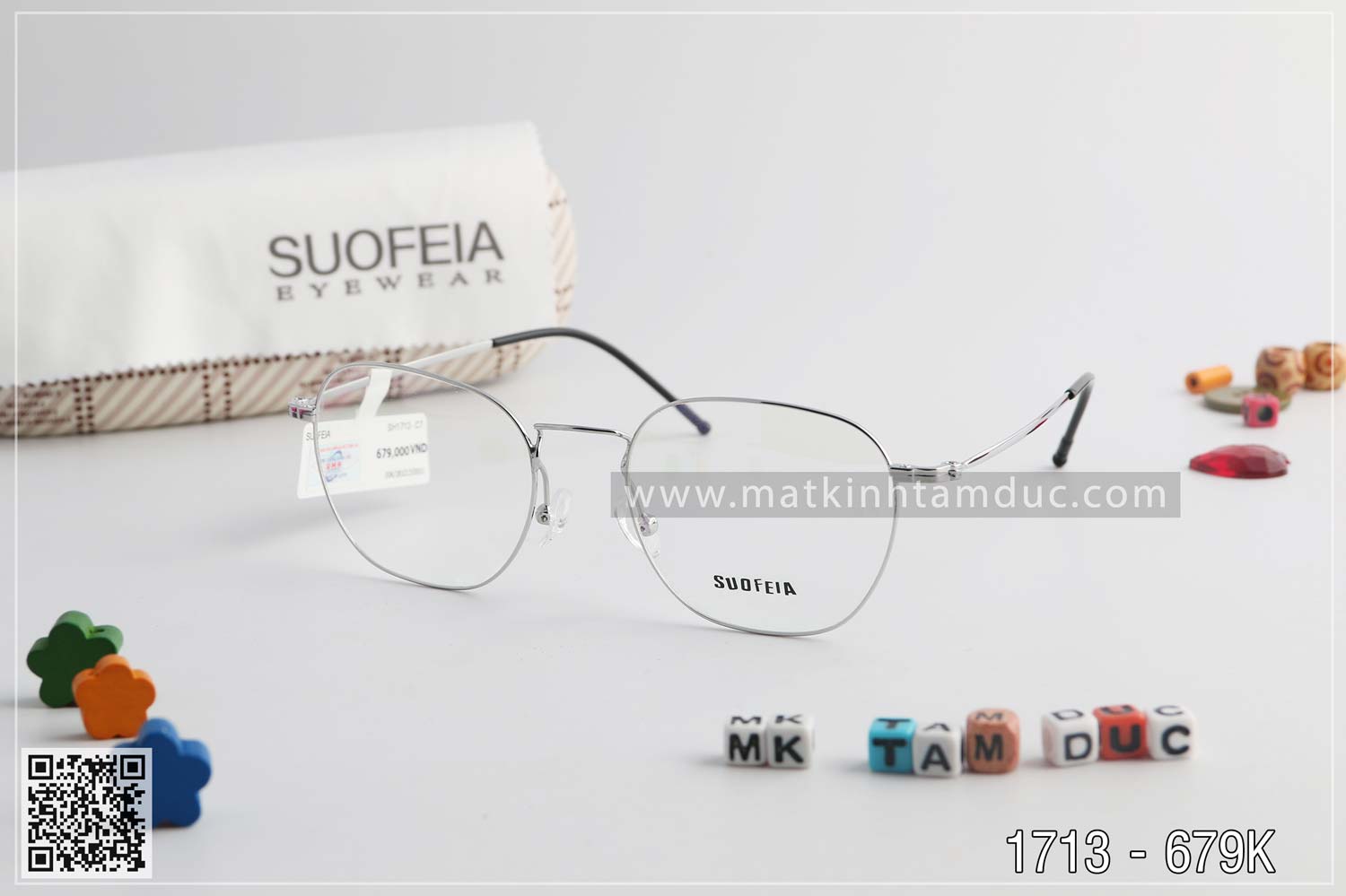 Gọng kính SUOFEIA SH1713 - Ảnh 5