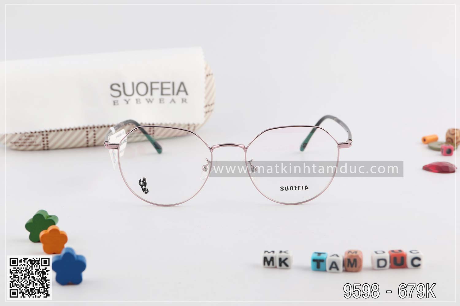 Gọng kính SUOFEIA SH9598 - Ảnh 3
