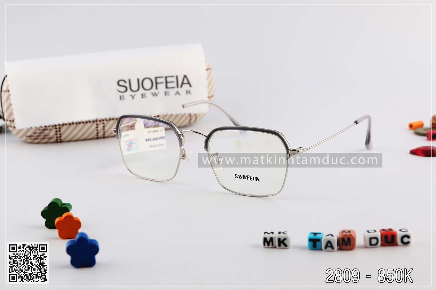Gọng kính SUOFEIA SCH2809 - Ảnh 1
