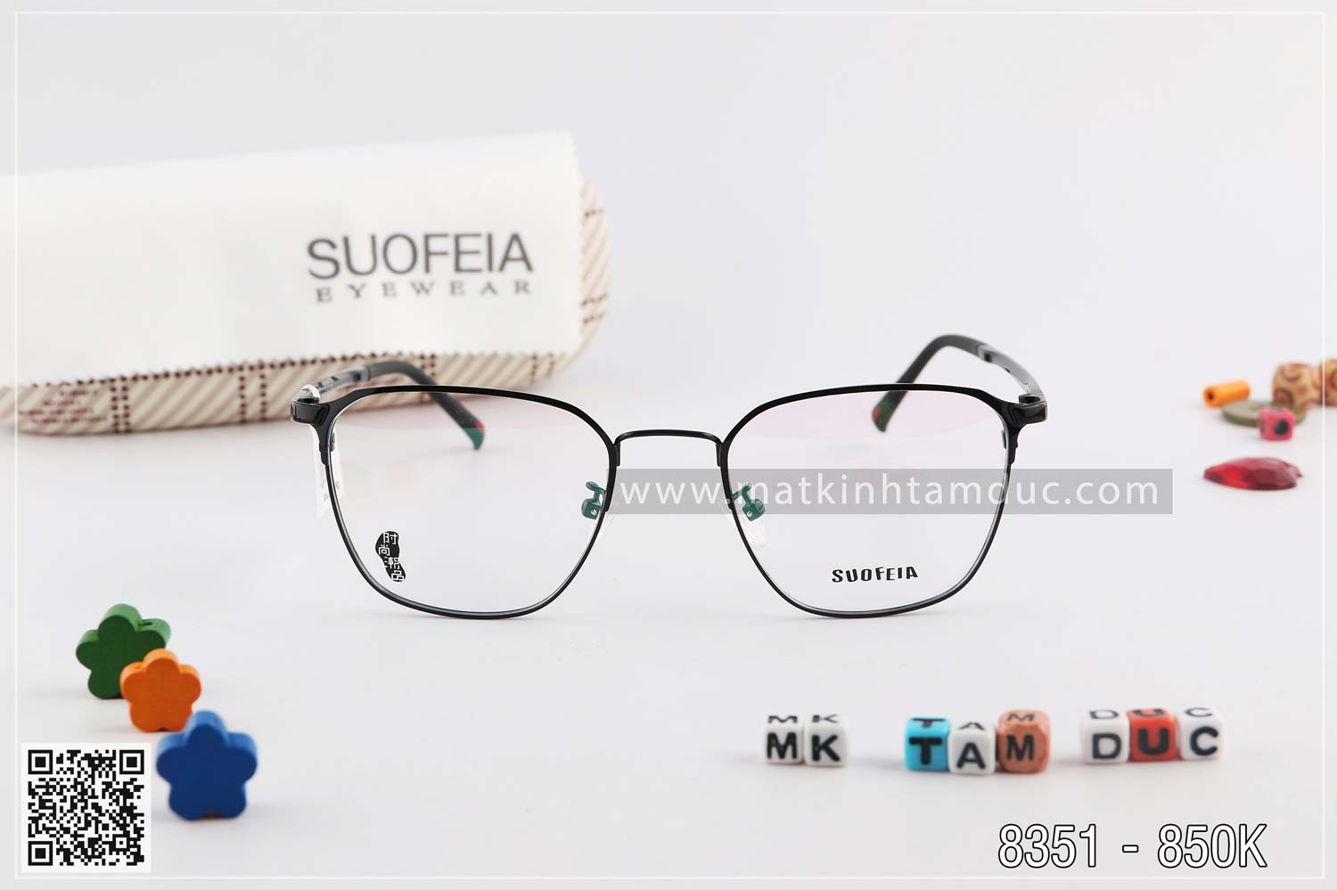 Gọng kính SUOFEIA SCH8351 - Ảnh 3