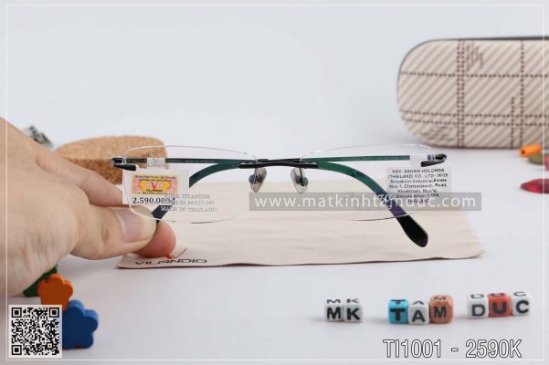 Gọng kính Pure-titanium carizo chính hãng thái lan