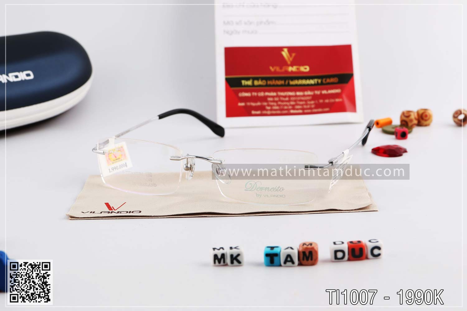Gọng kính DERNESTO TI1007 - Ảnh 4
