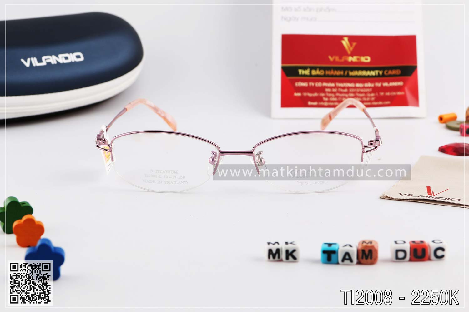 Gọng kính KALISHA TI2008 - Ảnh 2