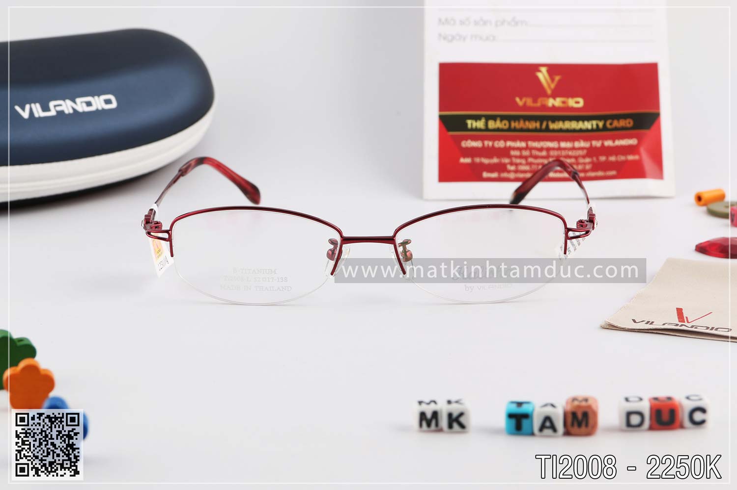 Gọng kính KALISHA TI2008 - Ảnh 4