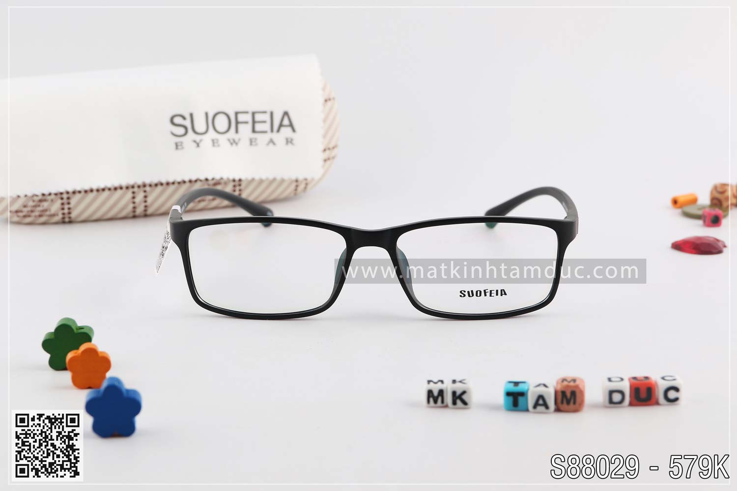 Gọng kính SUOFEIA S88029 - Ảnh 5