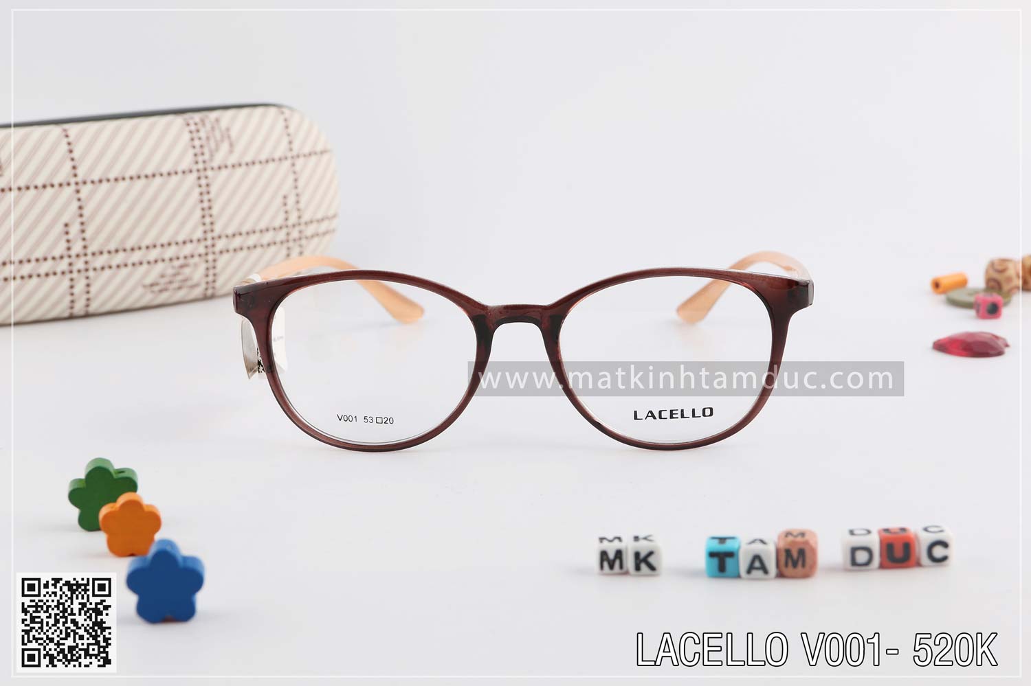 Gọng kính LACELLO V001 - Ảnh 7