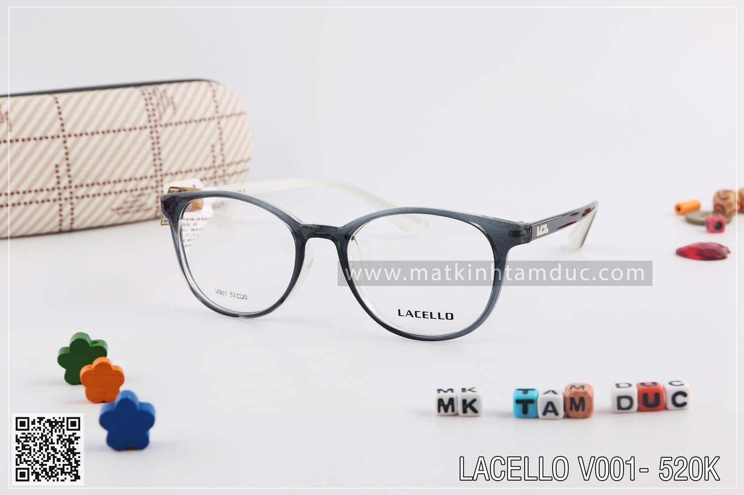 Gọng kính LACELLO V001 - Ảnh 5