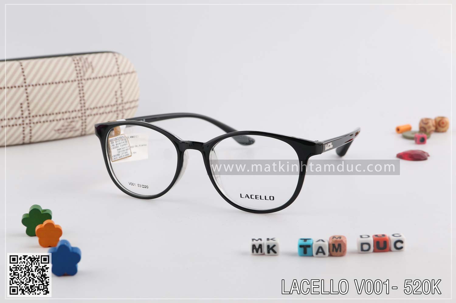 Gọng kính LACELLO V001 - Ảnh 3