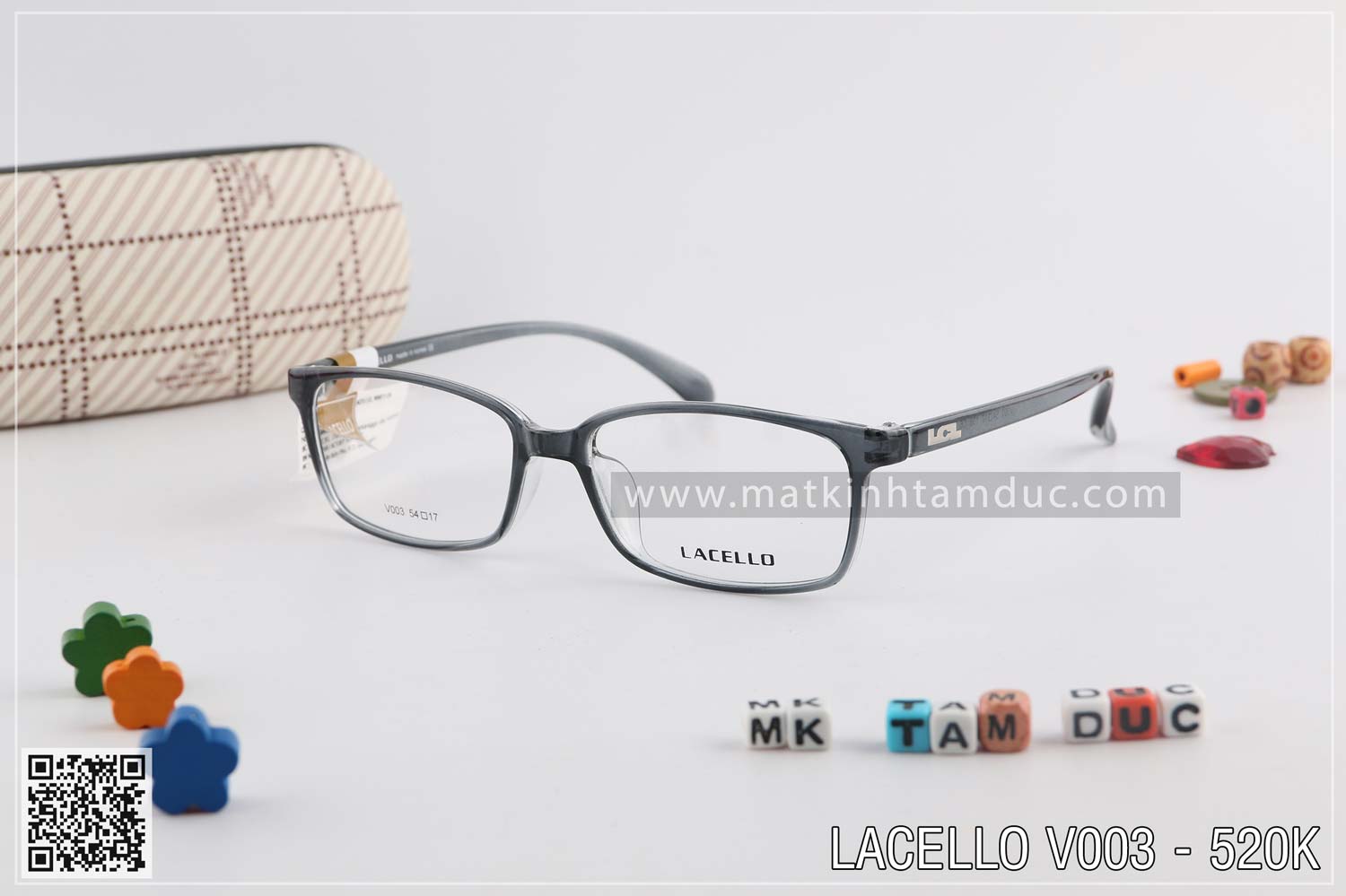 Gọng kính LACELLO V003 - Ảnh 6