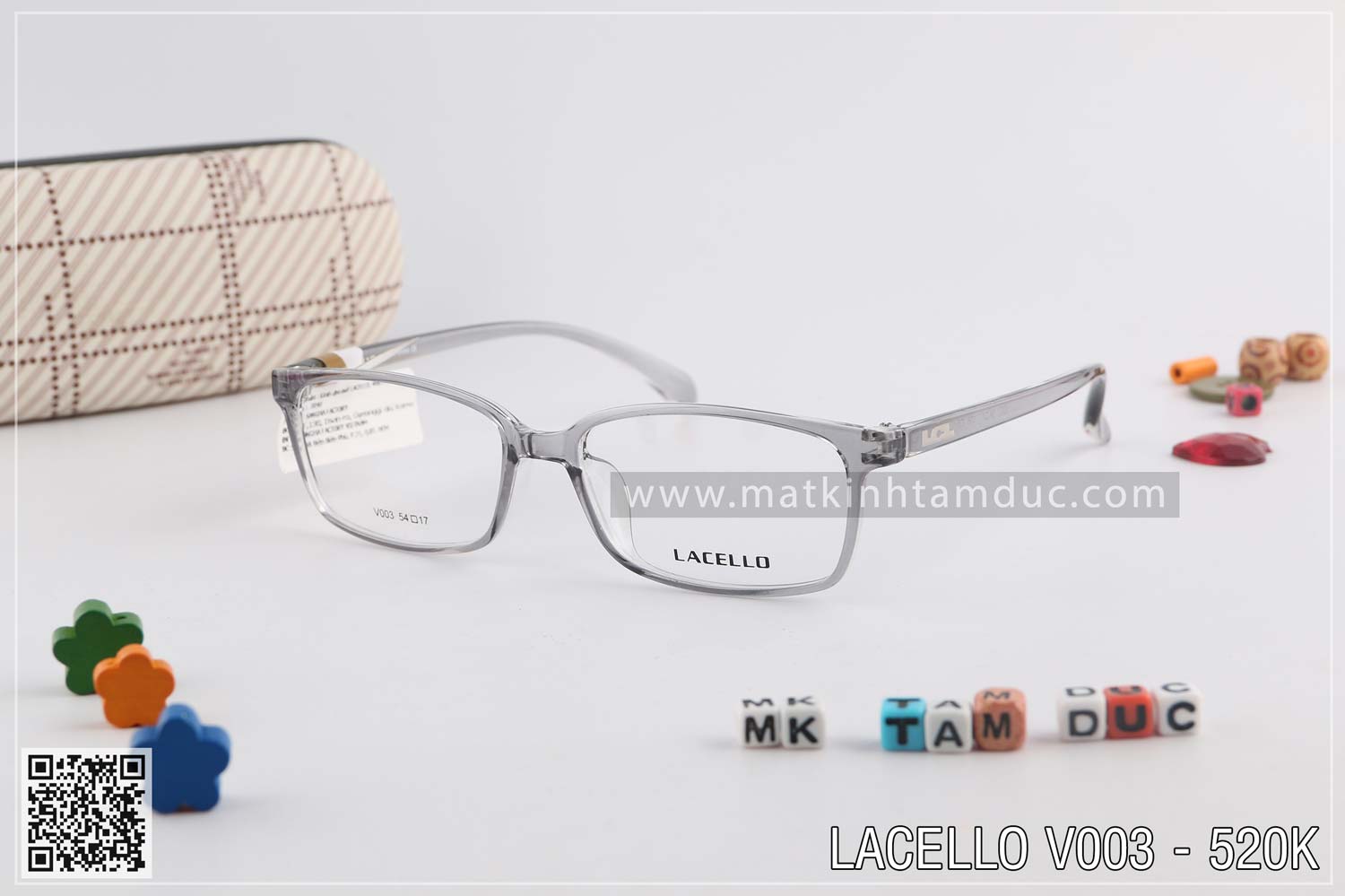 Gọng kính LACELLO V003 - Ảnh 5
