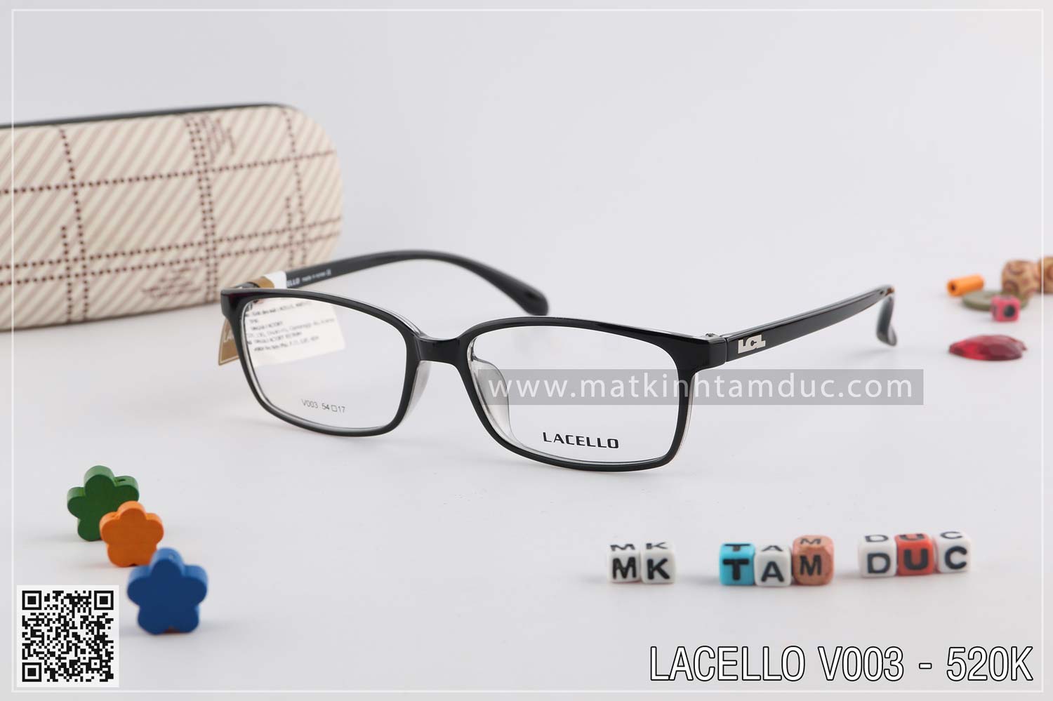 Gọng kính LACELLO V003 - Ảnh 4