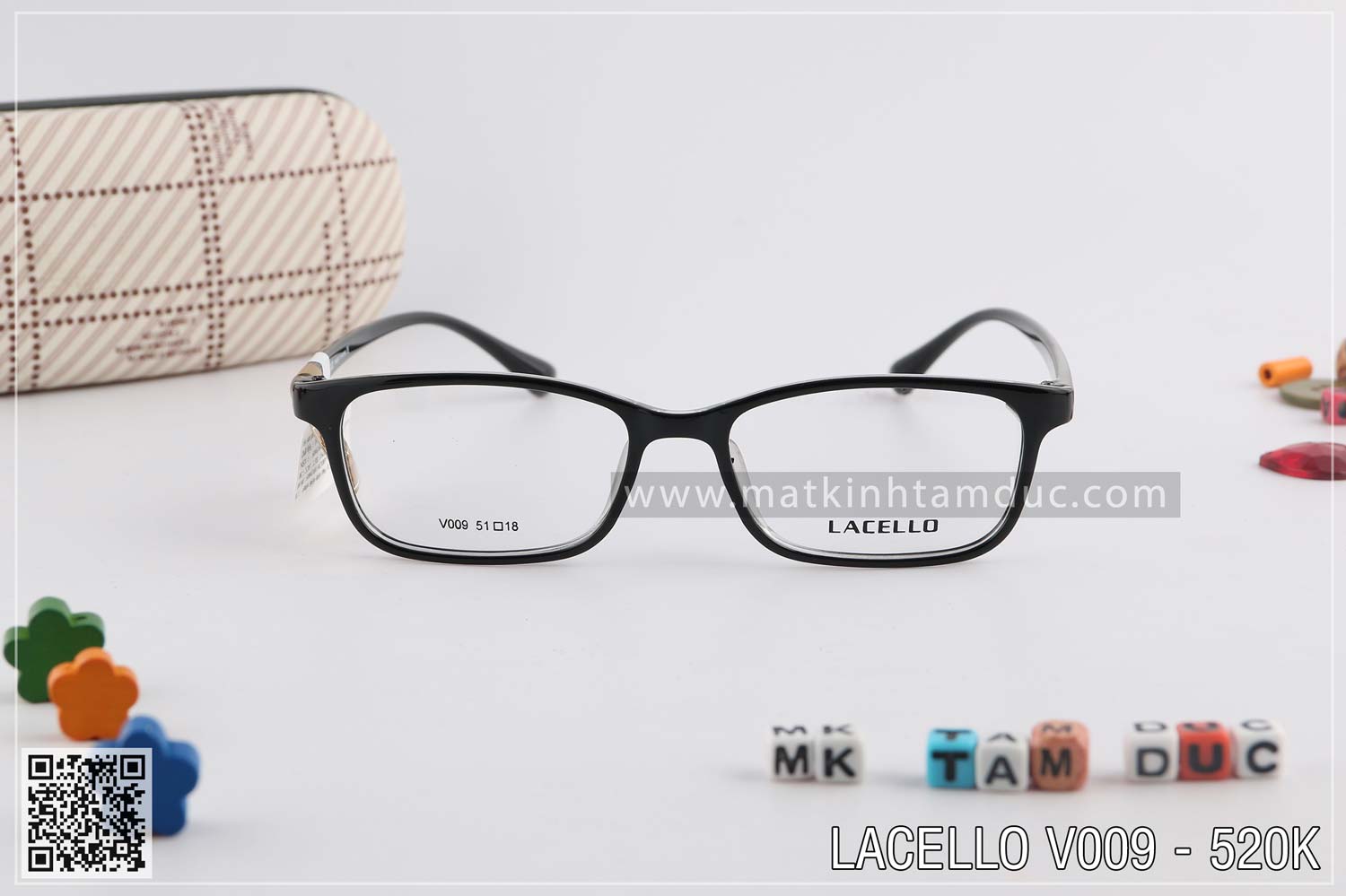 Gọng kính LACELLO V009 - Ảnh 8