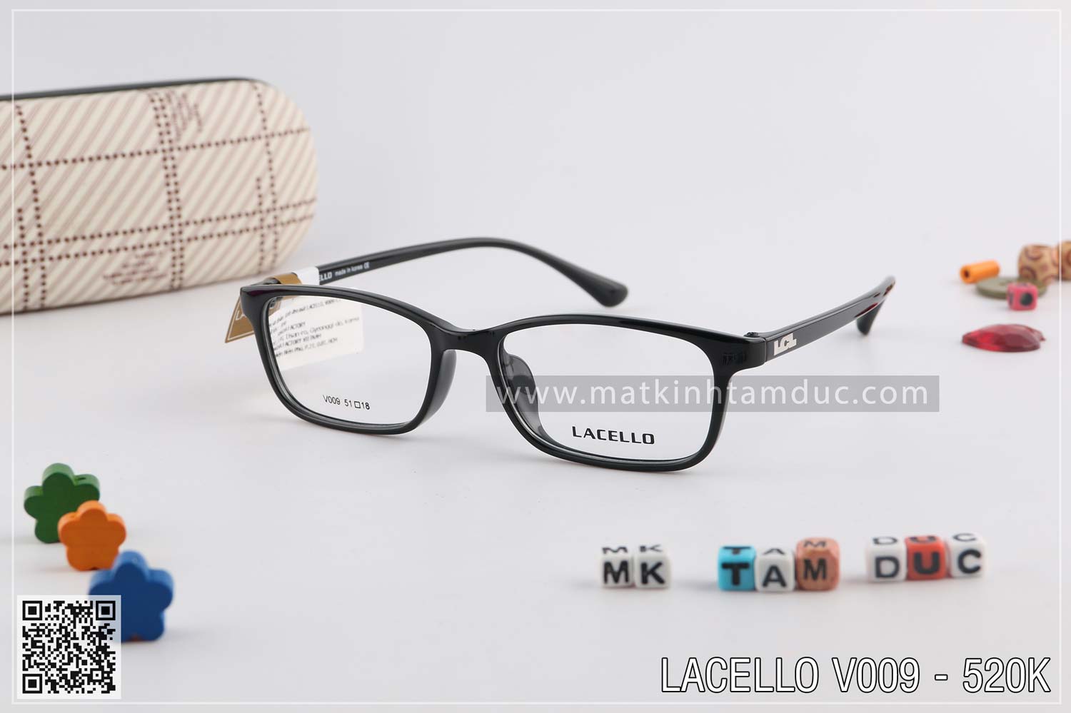 Gọng kính LACELLO V009 - Ảnh 5