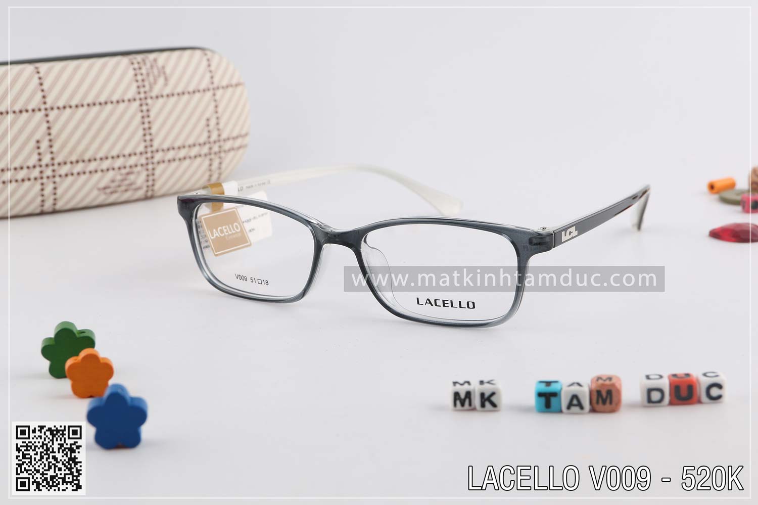 Gọng kính LACELLO V009 - Ảnh 4