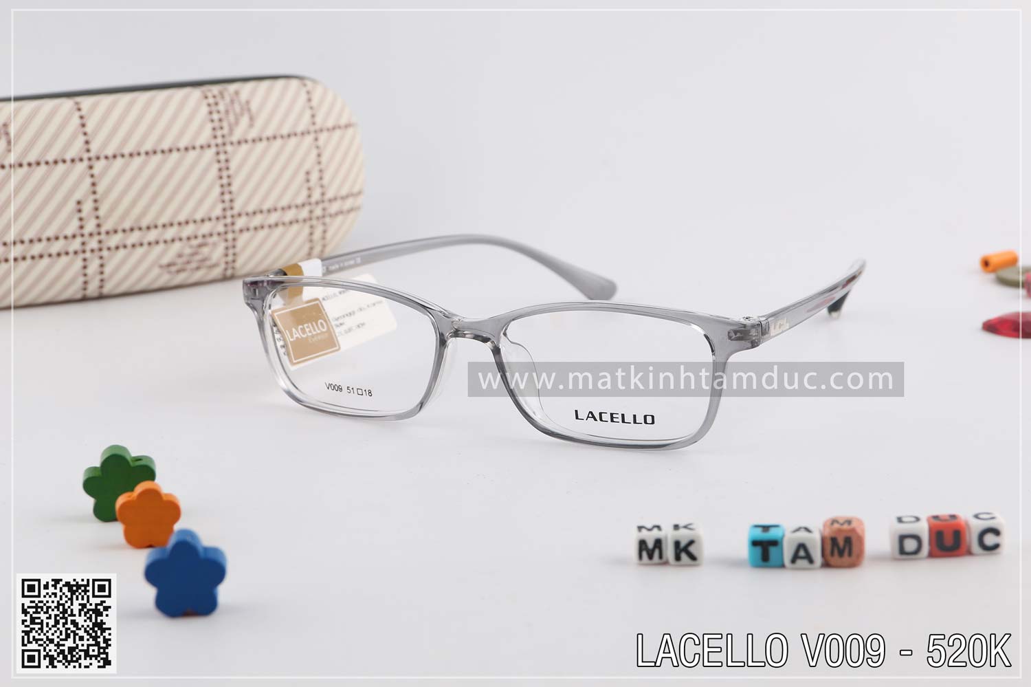 Gọng kính LACELLO V009 - Ảnh 2