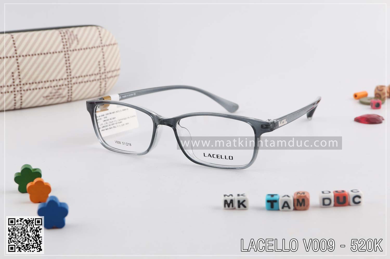 Gọng kính LACELLO V009 - Ảnh 1