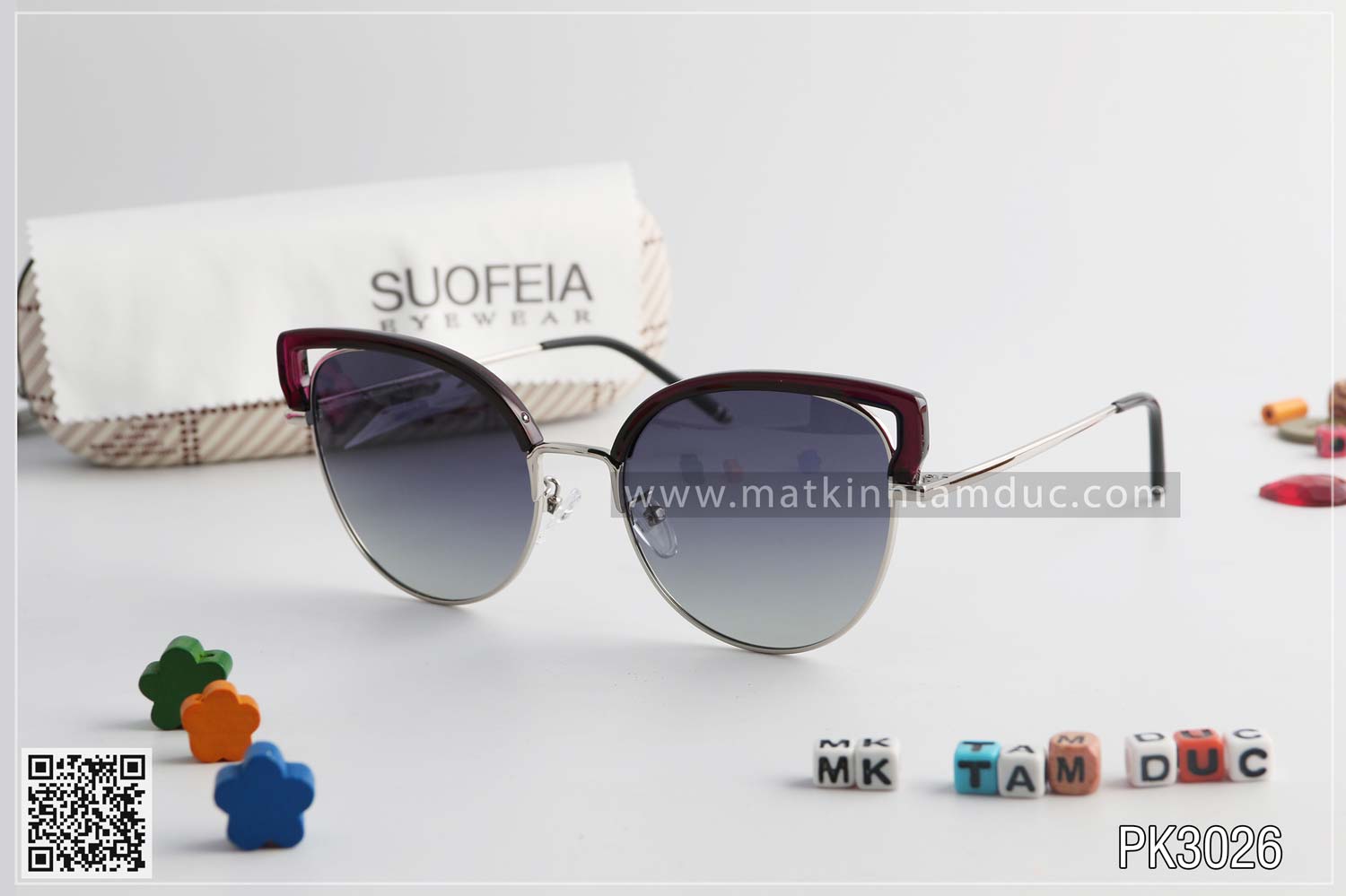 Kính mát SUOFEIA PK3026 - Ảnh 3