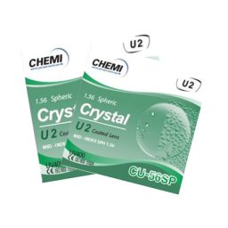 Tròng kính Chemi Crystal U2 Coated 1.56 - Ảnh 1