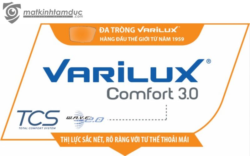 Kính đa tròng Essilor Varilux Comfort Max Váng Phủ Crizal Rock - Ảnh 13